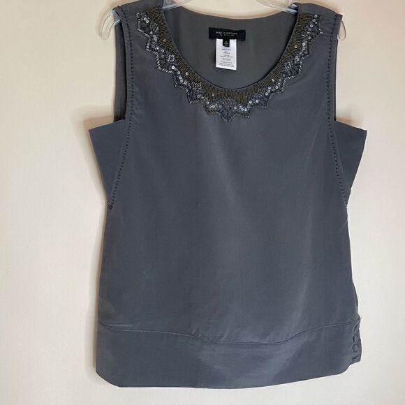 MM Couture| By miss me| 100% silk| Small| sleeveless top - Picture 9 of 14
